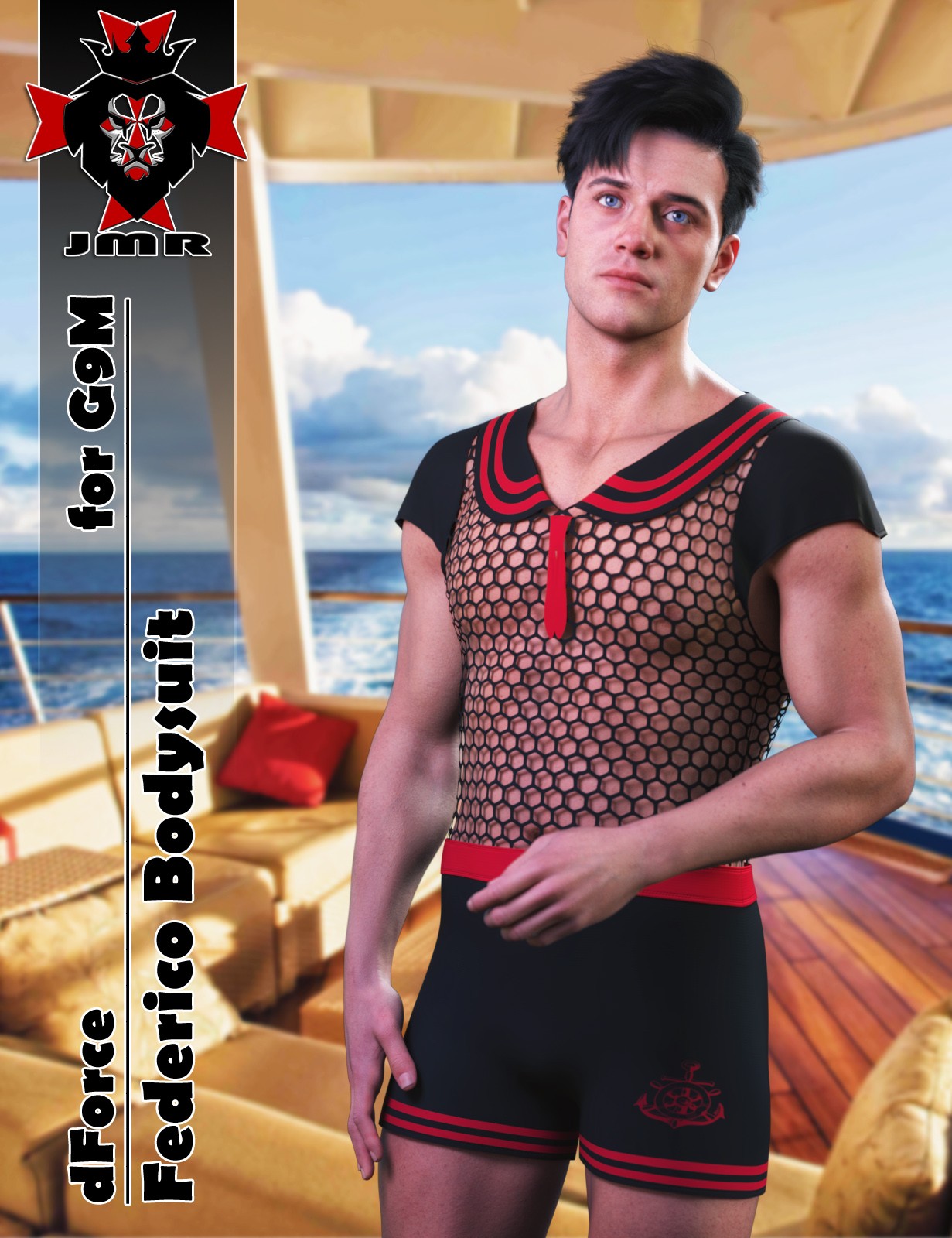 JMR dForce Federico Bodysuit G9M by N/A