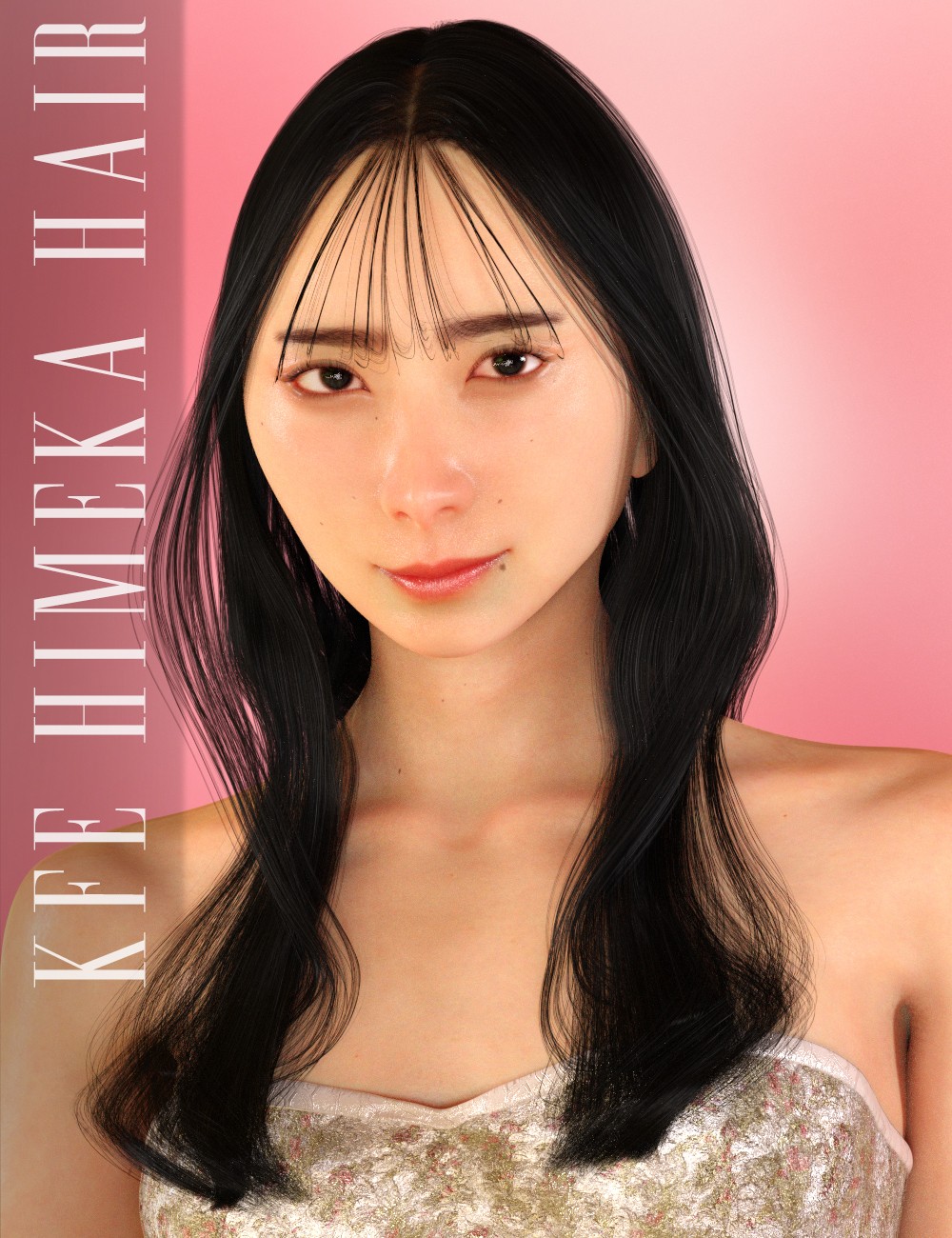 KFE Himeka Hair for Genesis 9 by N/A