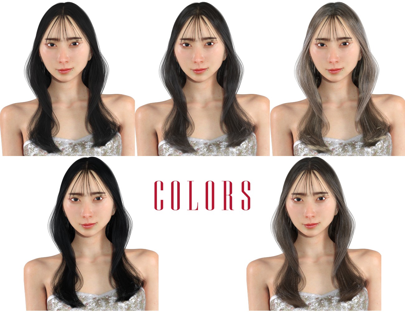 KFE Himeka Hair for Genesis 9 by N/A