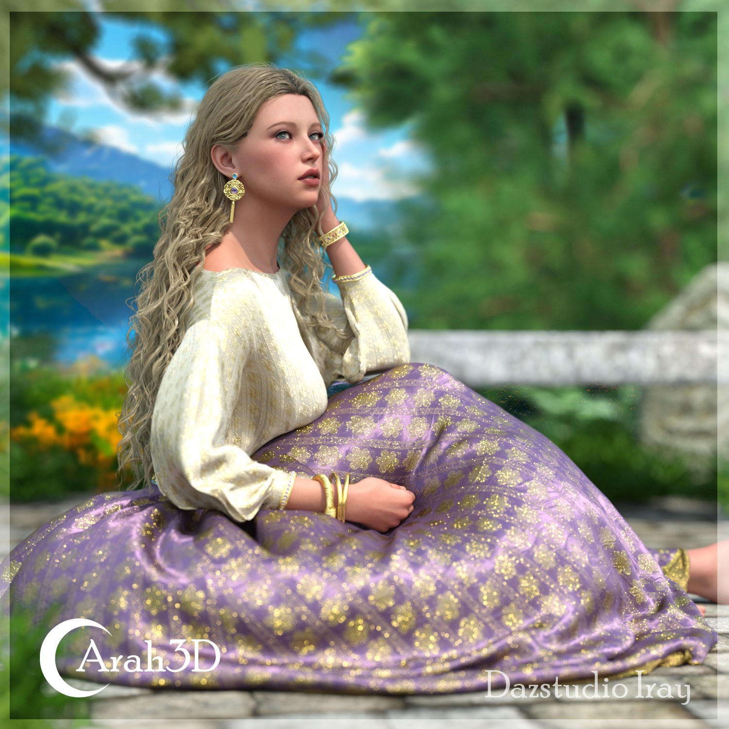 Arah3D Deirdre d-force outfit for G9 by N/A