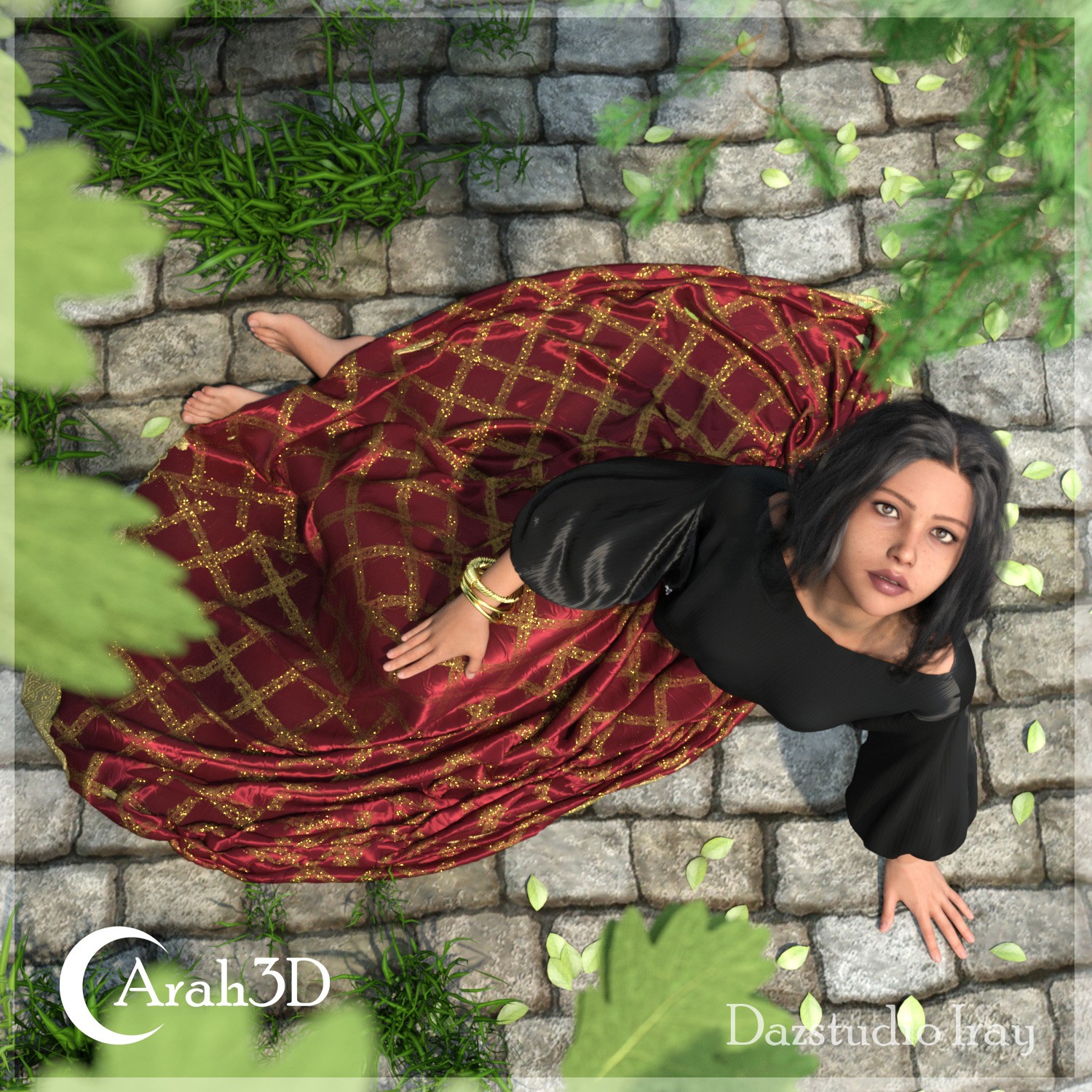 Arah3D Deirdre d-force outfit for G9 by N/A
