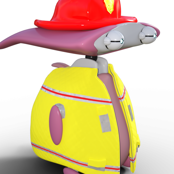 Fireman outfit and firetruck for KX Wibi by N/A