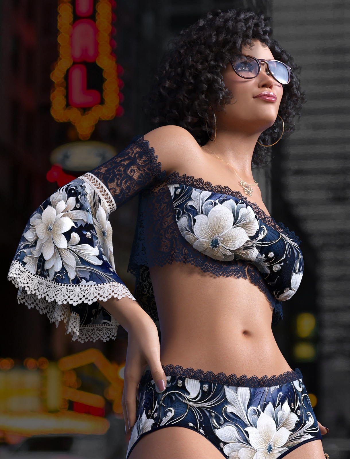 Sublime Fashion Lula Short Set by N/A