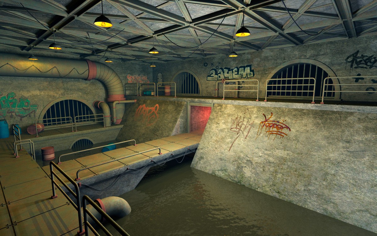 Sewer System for Poser by N/A