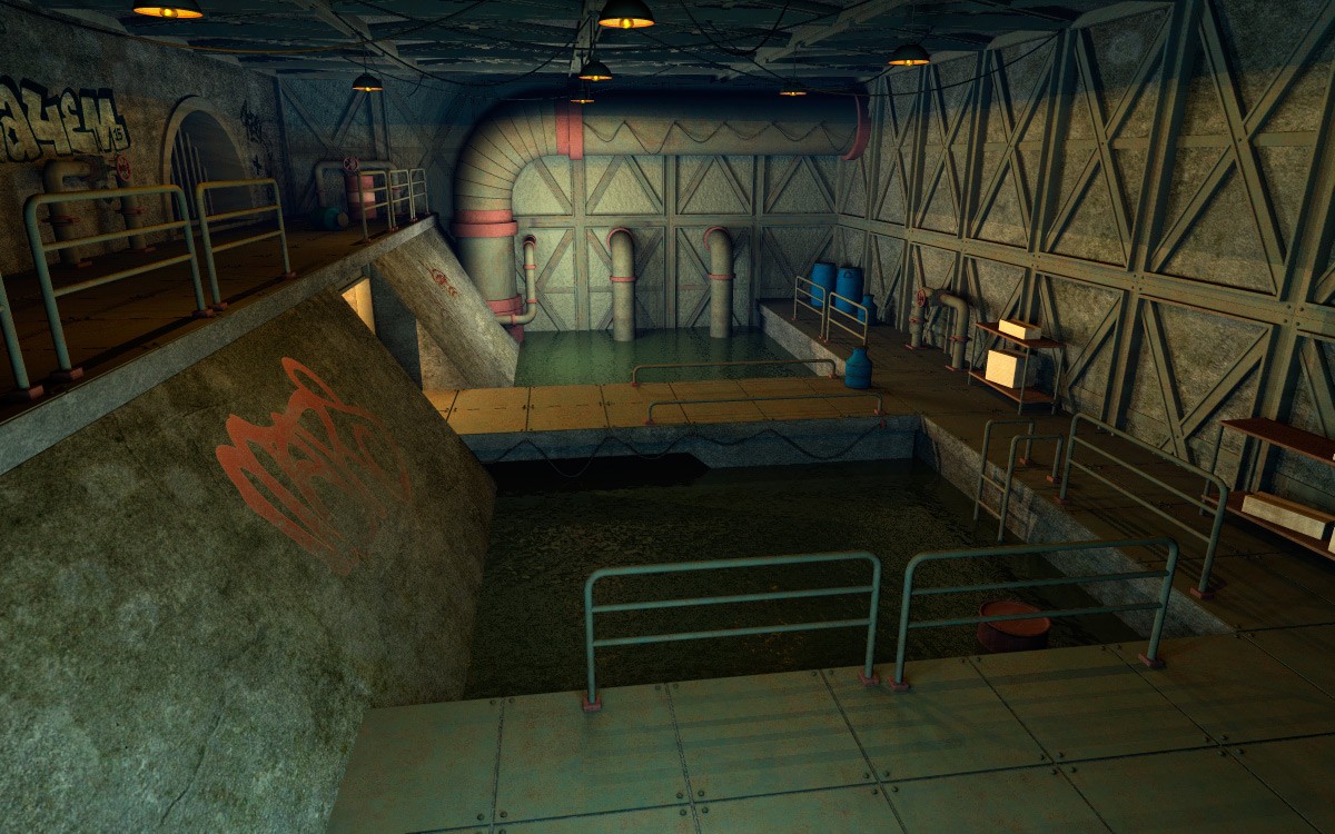 Sewer System for Poser by N/A