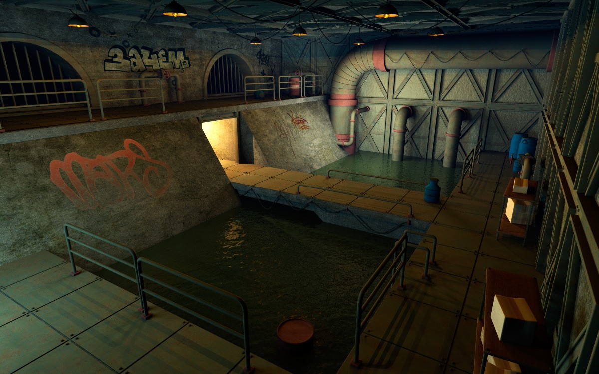Sewer System for Poser by N/A