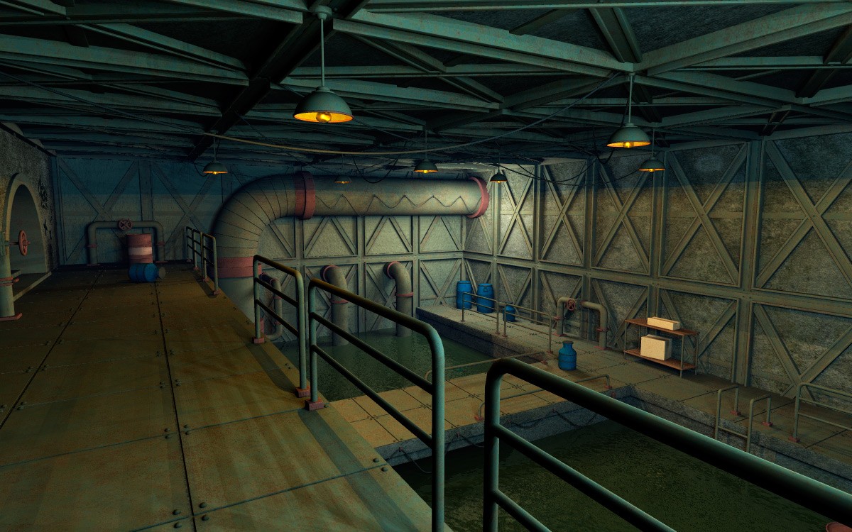Sewer System for Poser by N/A