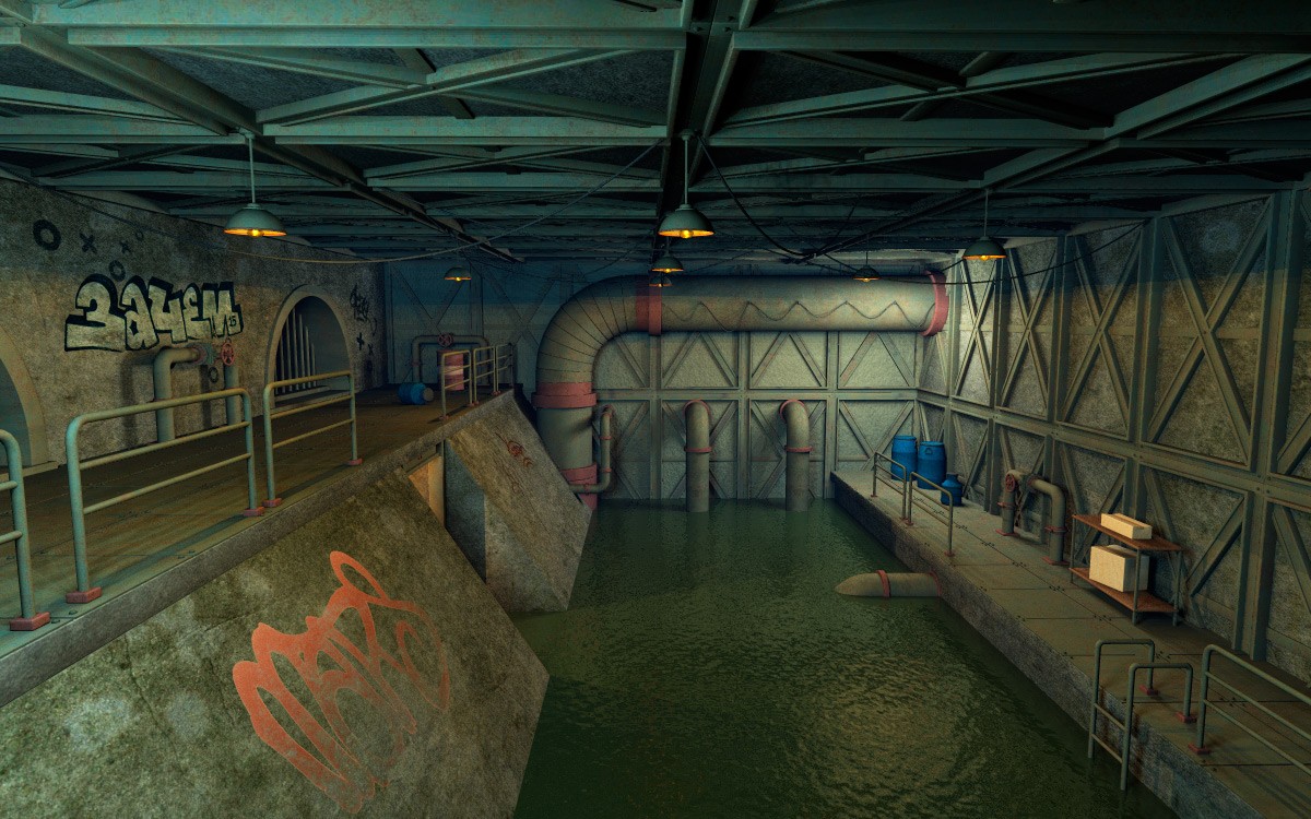Sewer System for Poser by N/A