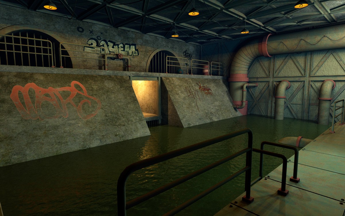 Sewer System for Poser by N/A