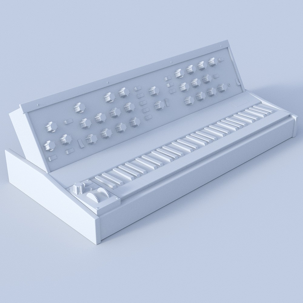 SNOOG minisnoog synthesizer for Daz Studio by N/A