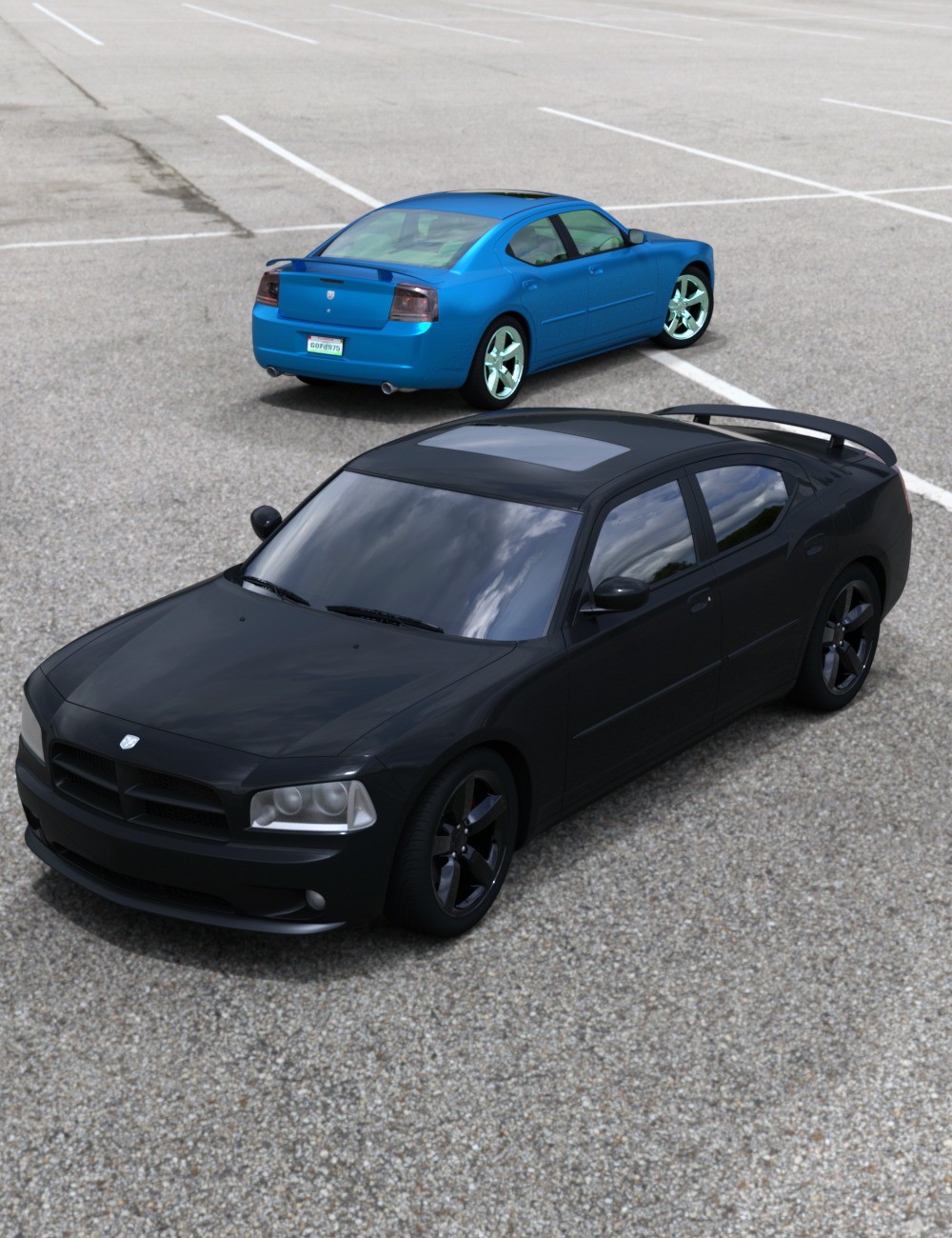 Add On for DCRT Muscle Car by N/A