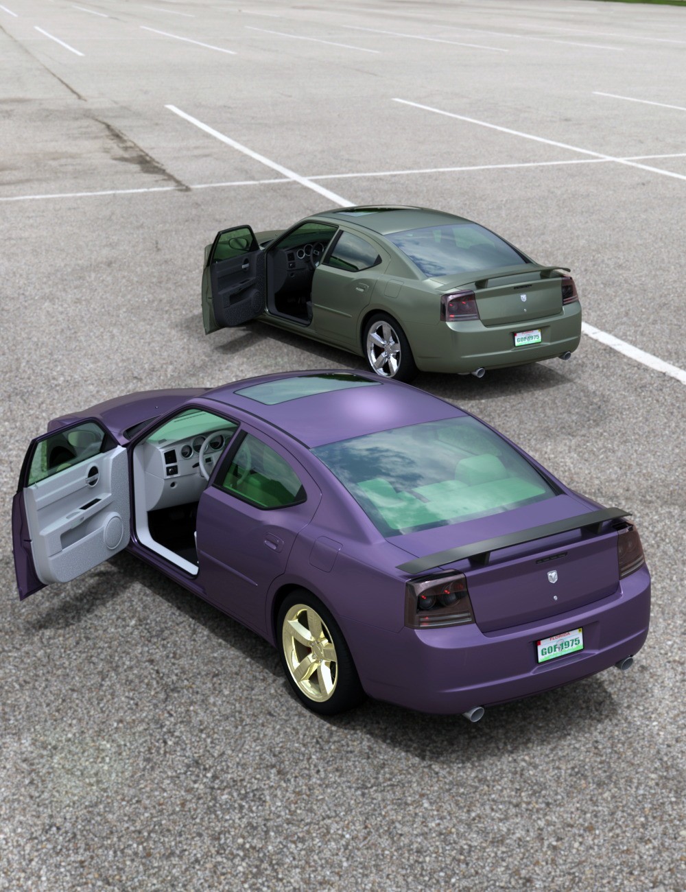 Add On for DCRT Muscle Car by N/A