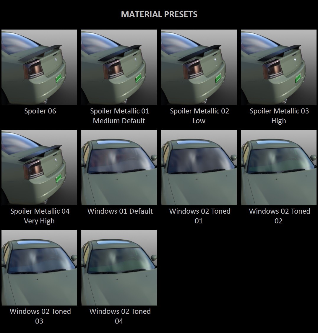 Add On for DCRT Muscle Car by N/A