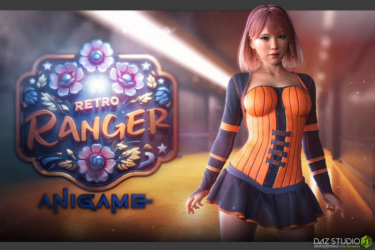 dForce Anigame Retro Ranger G8F by N/A