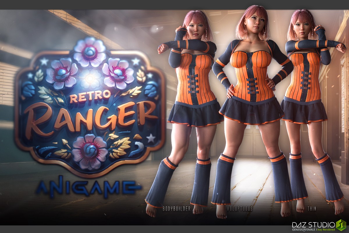 dForce Anigame Retro Ranger G8F by N/A