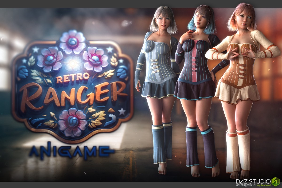 dForce Anigame Retro Ranger G8F by N/A