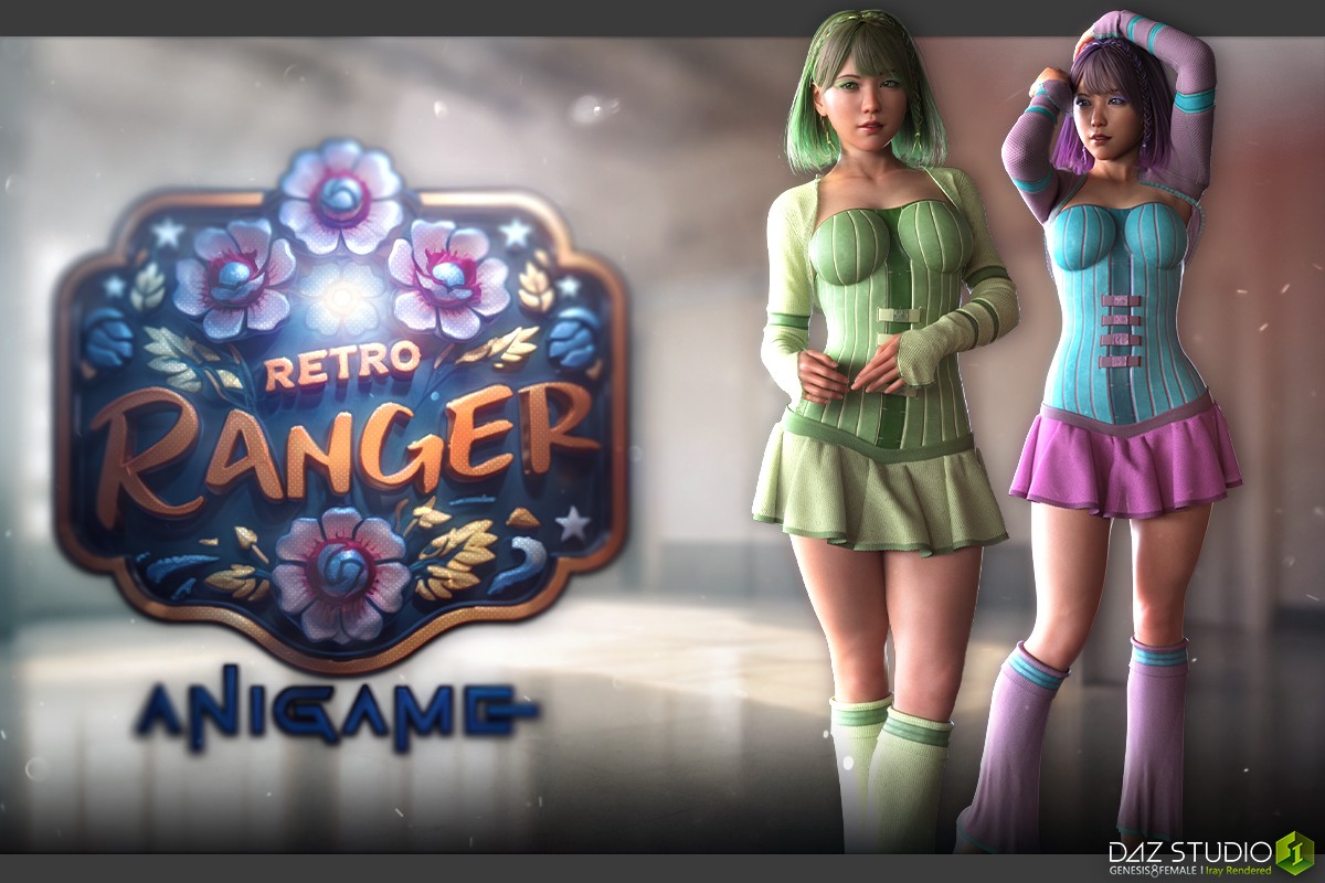 dForce Anigame Retro Ranger G8F by N/A