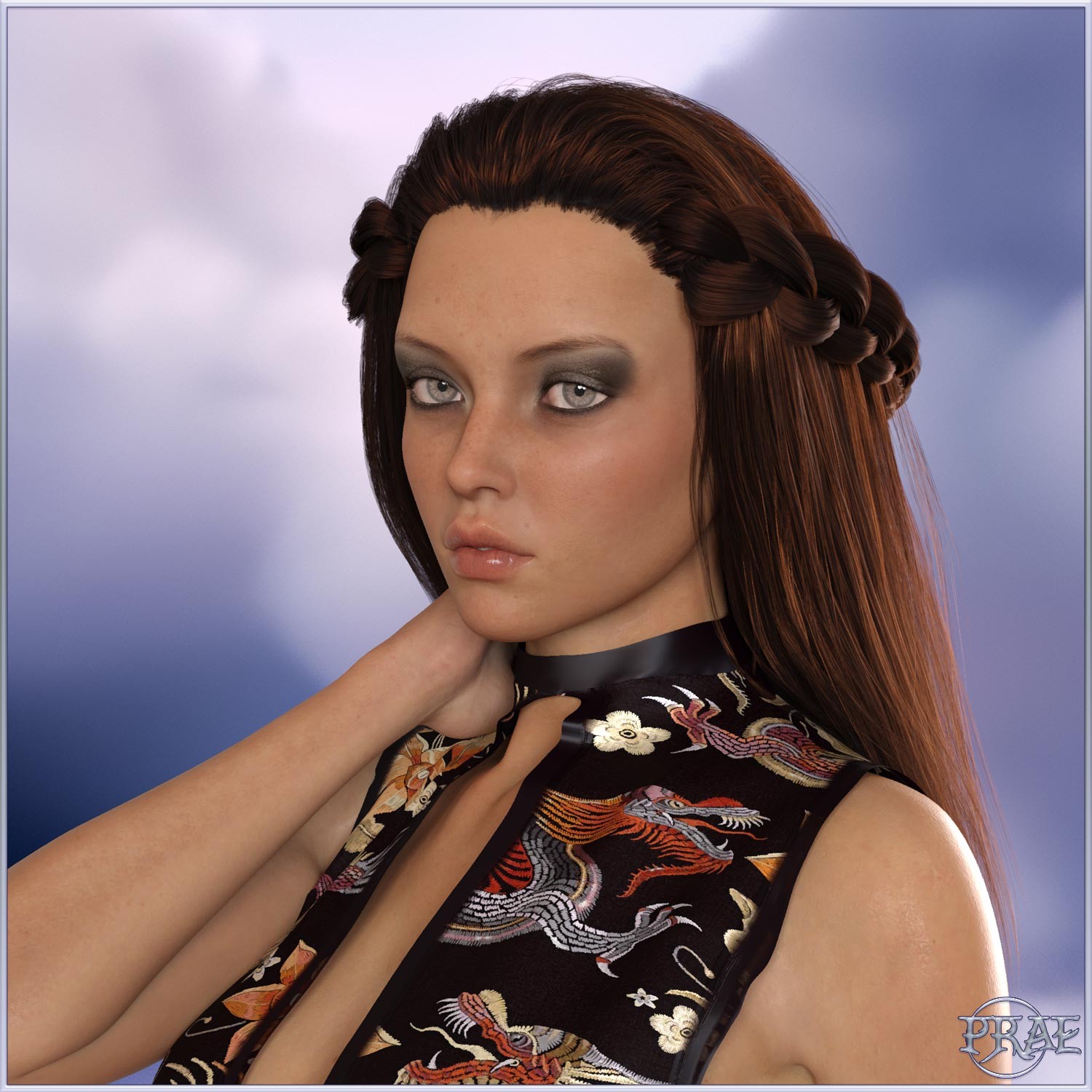 Prae-Nadine Hair For G8/G9 Daz by N/A