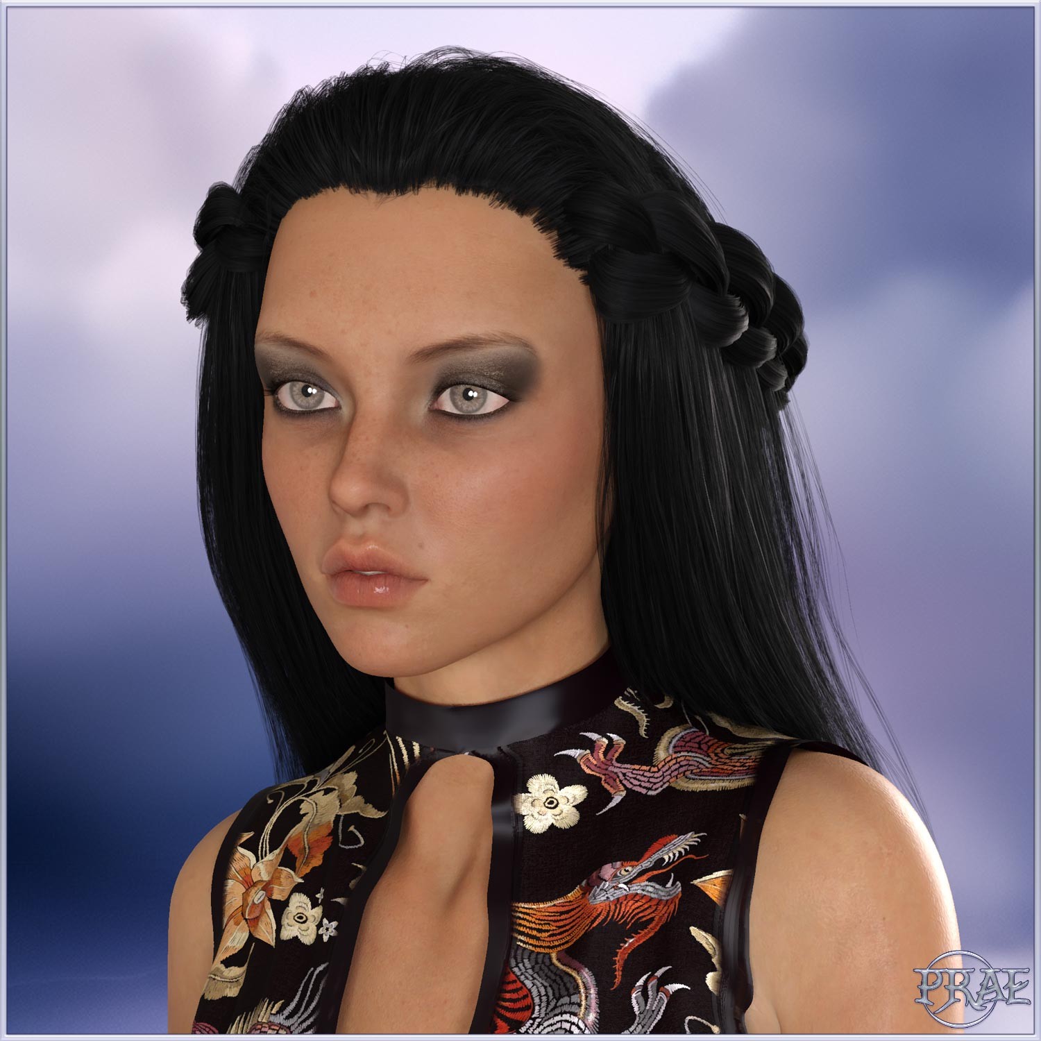 Prae-Nadine Hair For G8/G9 Daz by N/A
