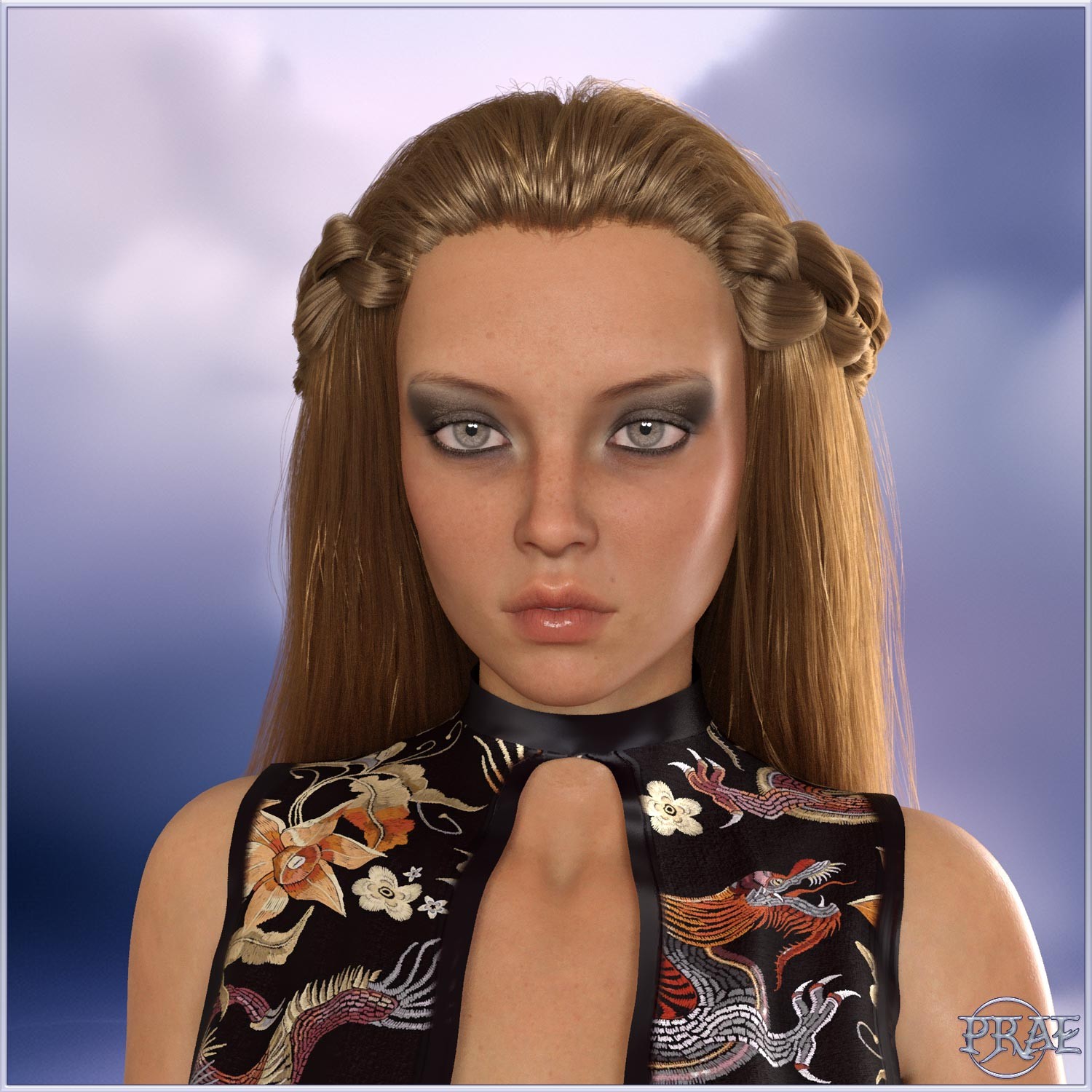 Prae-Nadine Hair For G8/G9 Daz by N/A