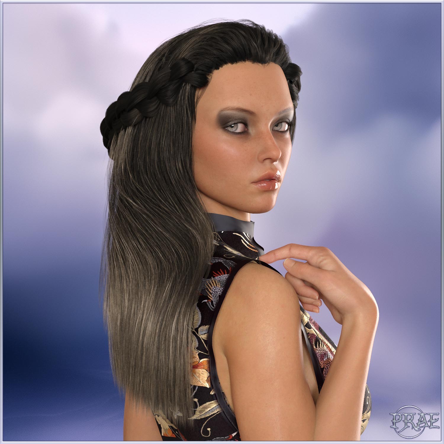 Prae-Nadine Hair For G8/G9 Daz by N/A