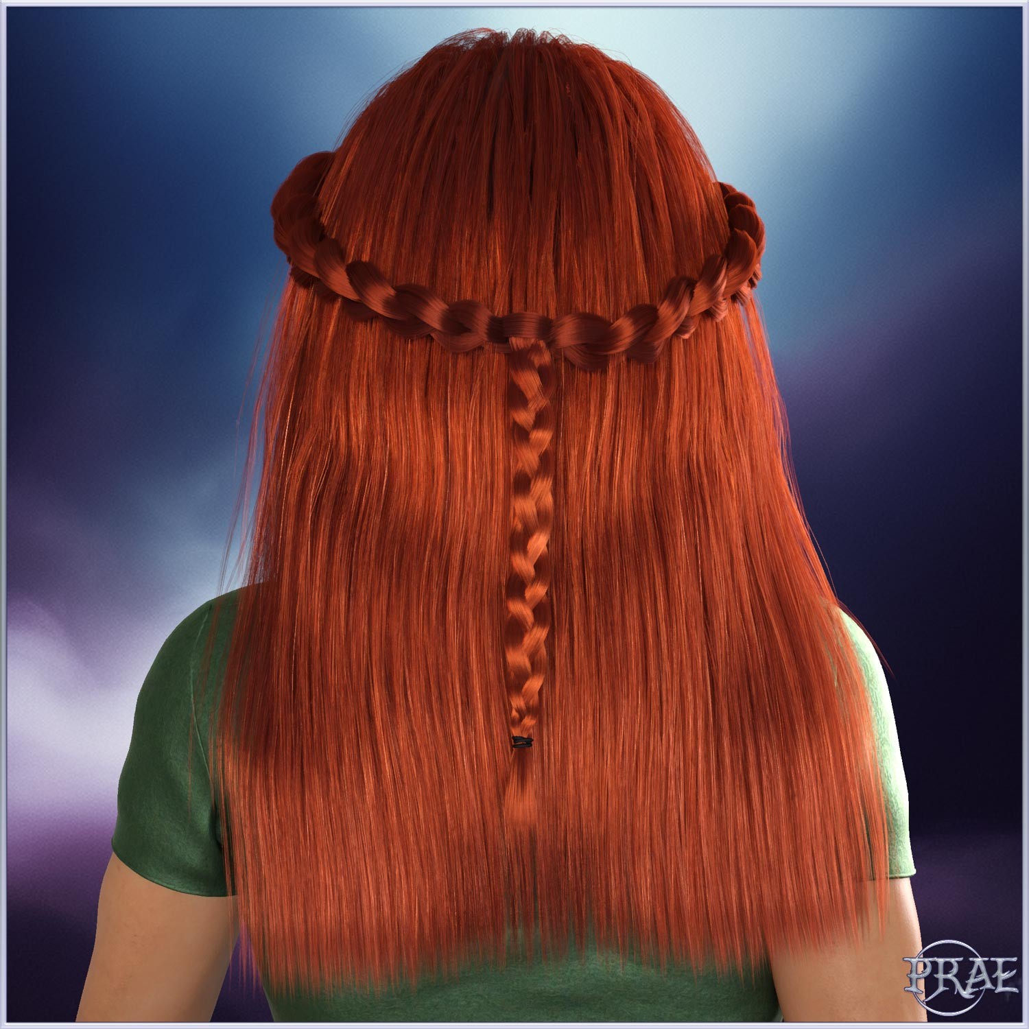 Prae-Nadine Hair For G8/G9 Daz by N/A
