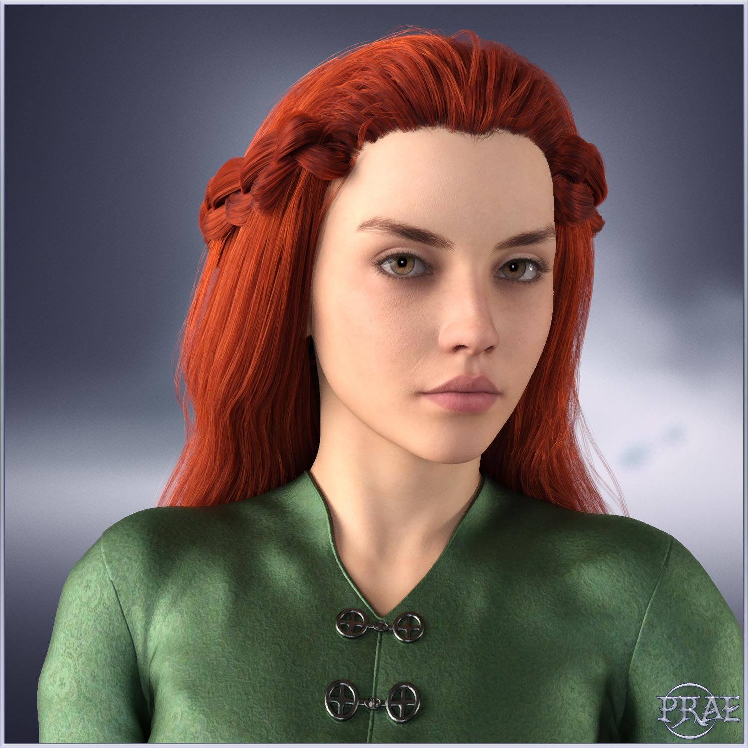 Prae-Nadine Hair For G8/G9 Daz by N/A