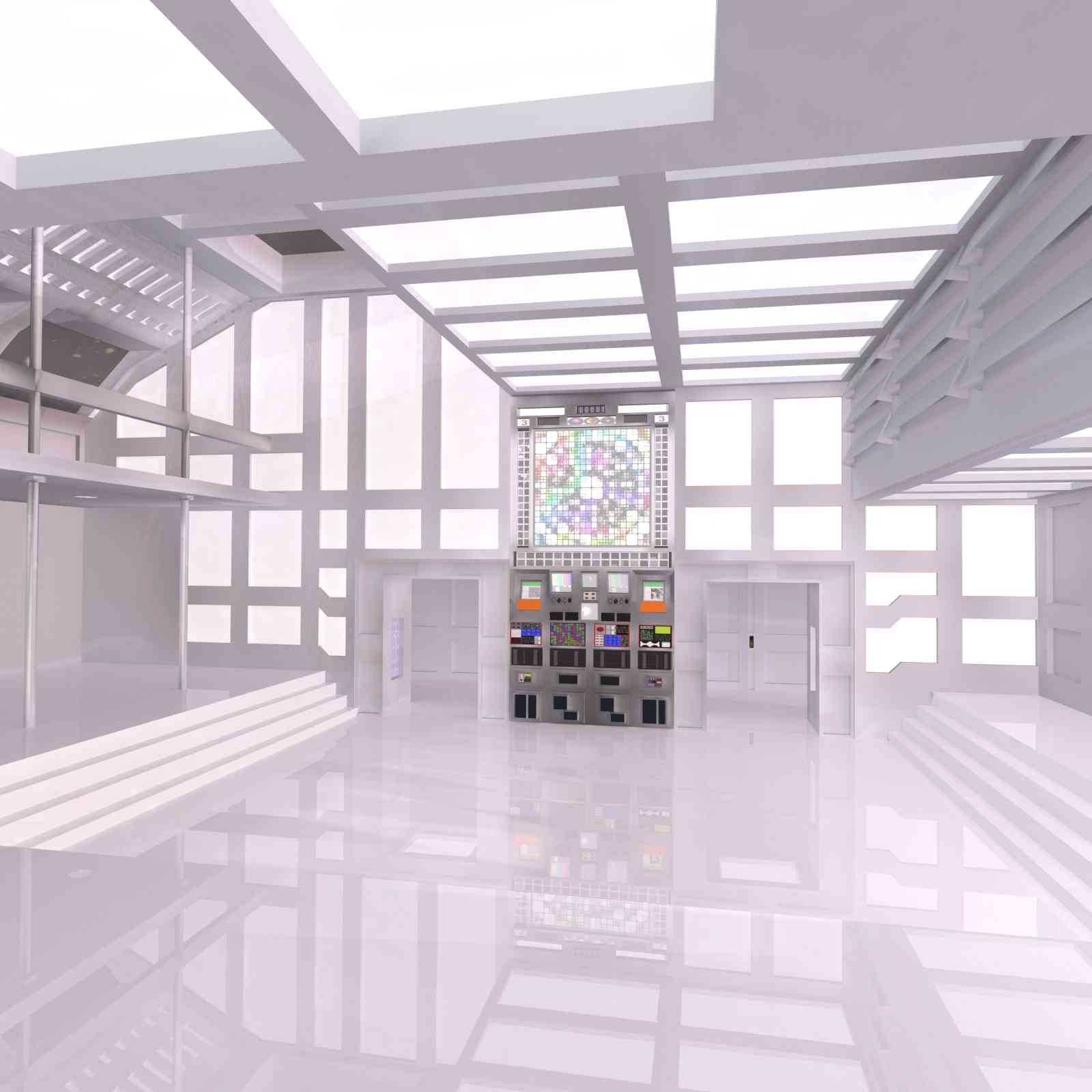 Moon Base for Poser by N/A