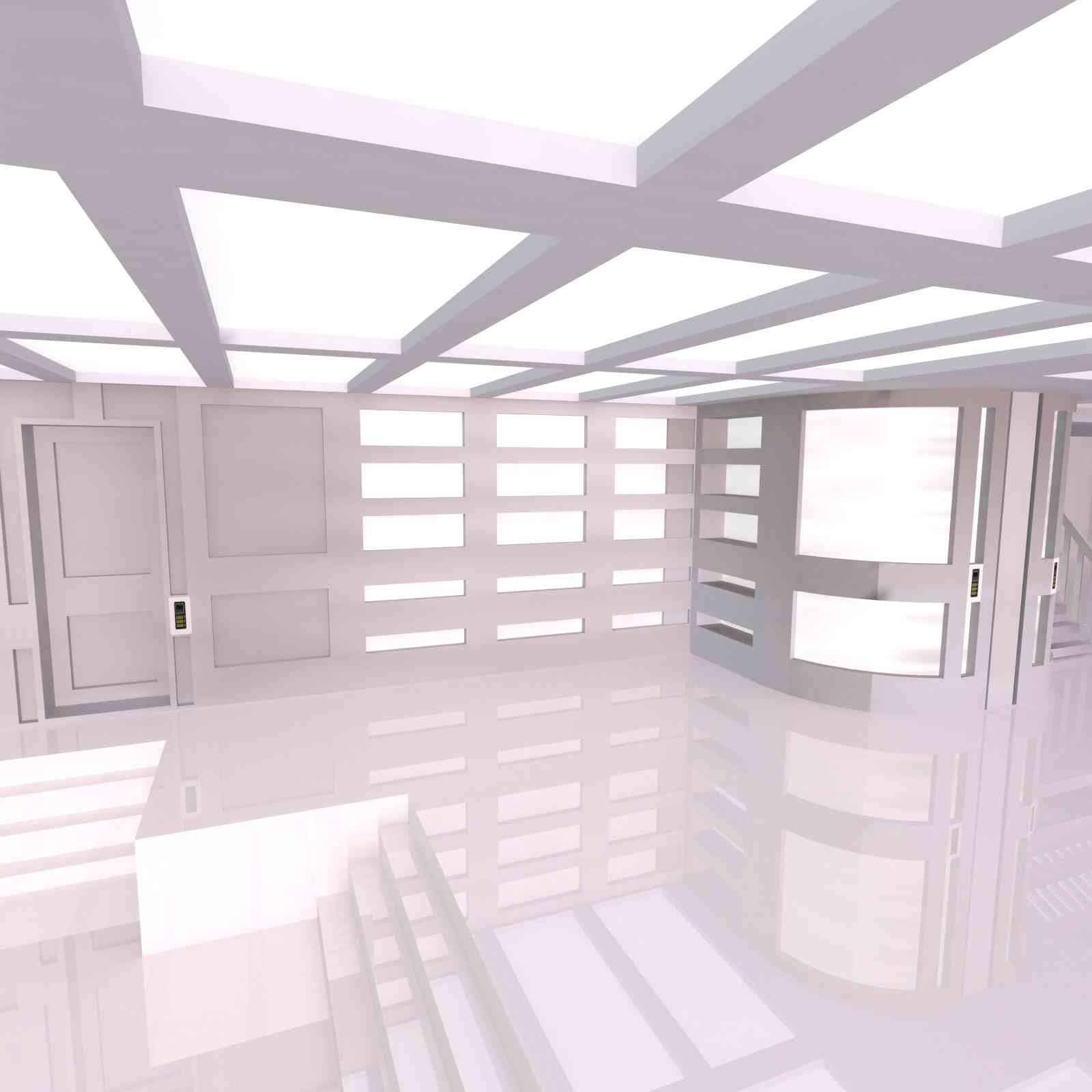 Moon Base for Poser by N/A