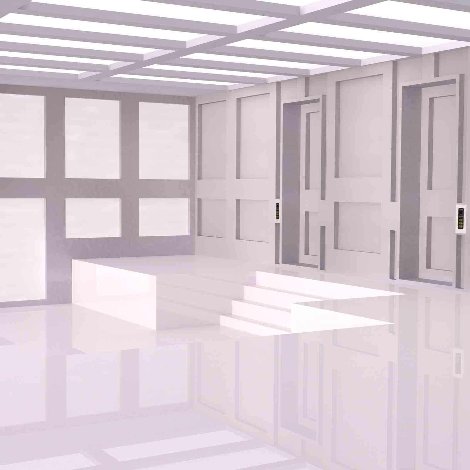 Moon Base for Poser by N/A