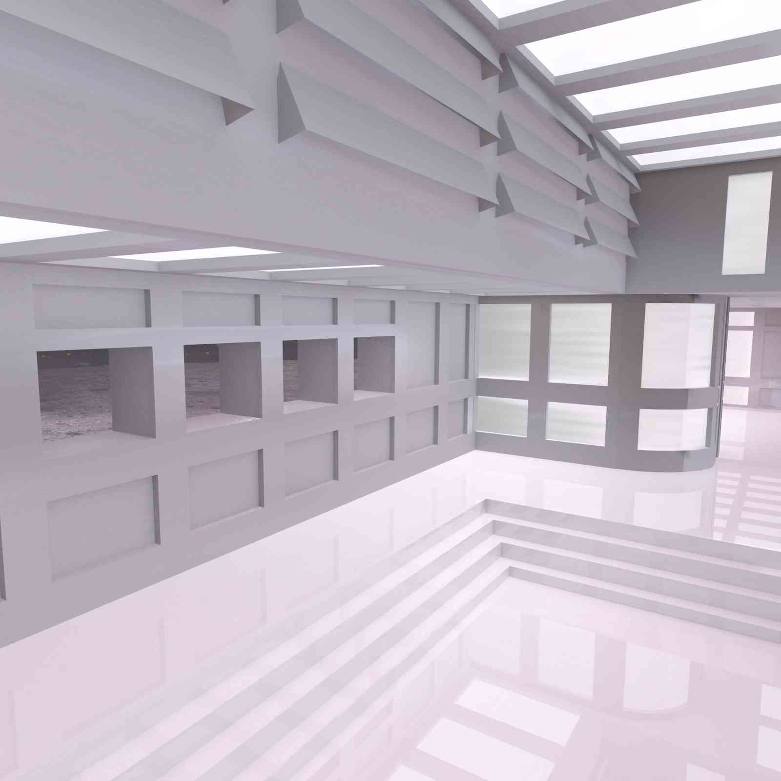 Moon Base for Poser by N/A