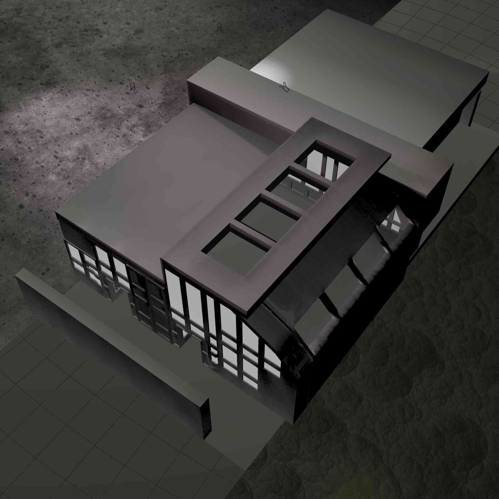 Moon Base for Poser by N/A