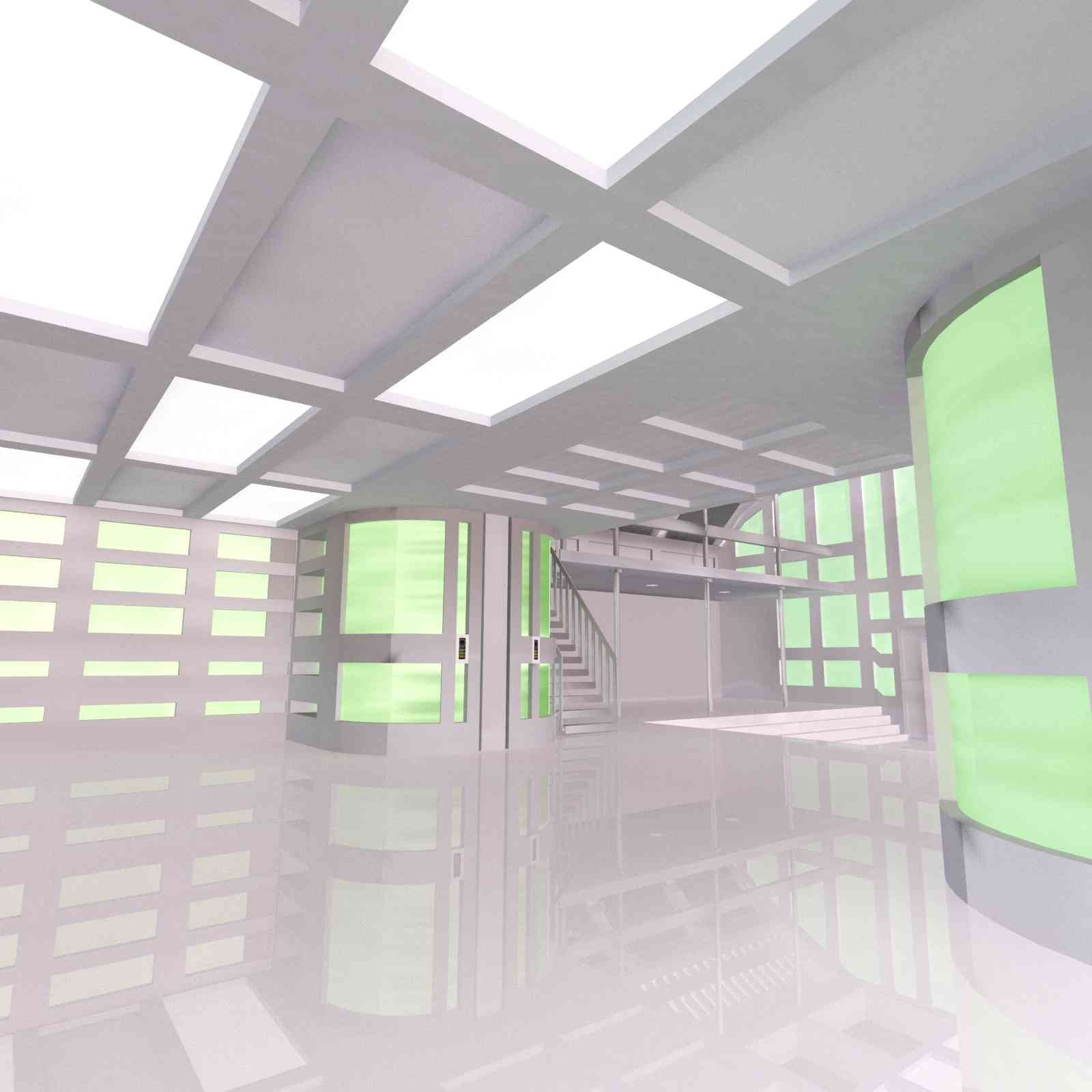 Moon Base for Poser by N/A