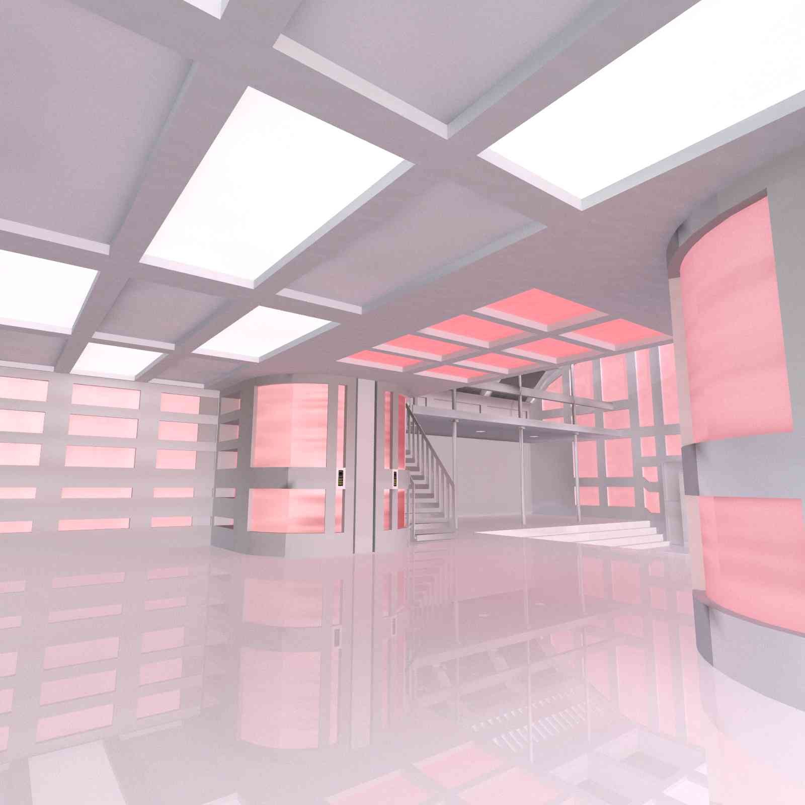 Moon Base for Poser by N/A