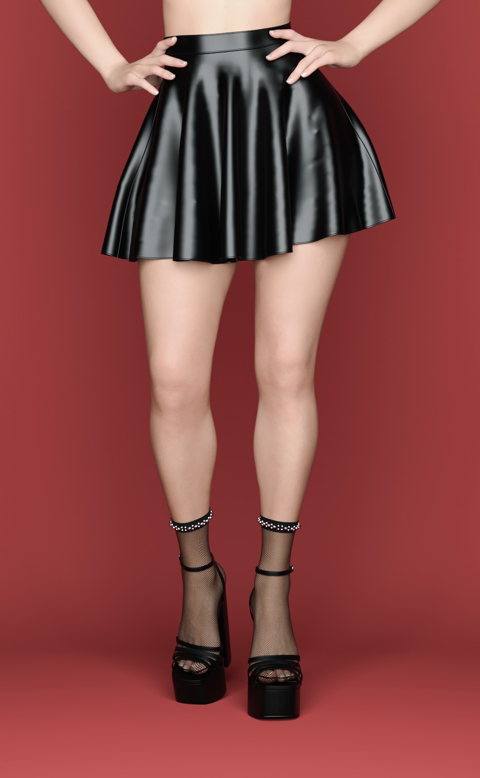 Short Ankle Stockings G8-8.1 Females by N/A