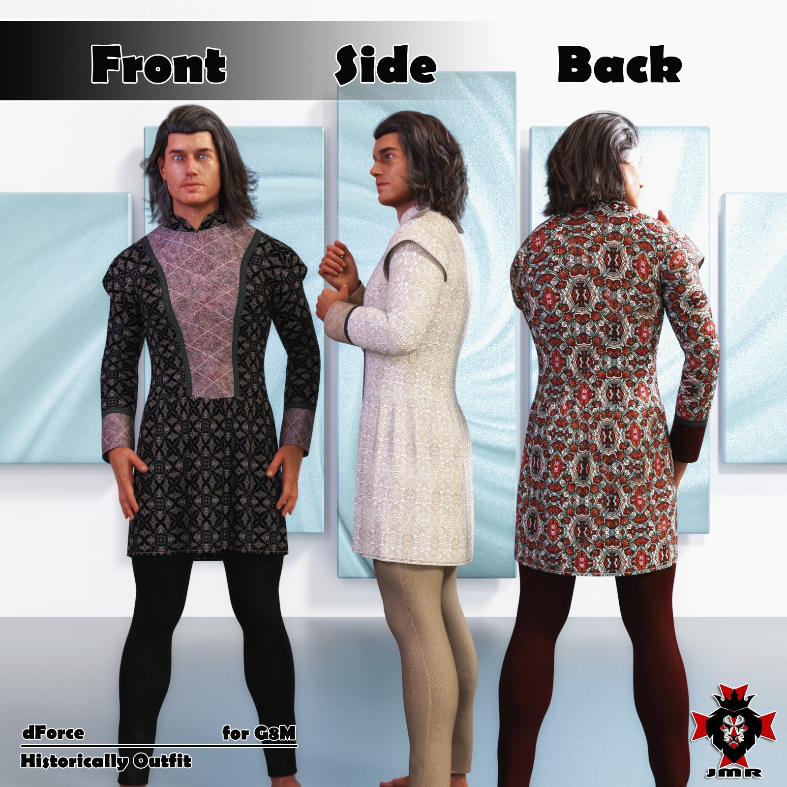 JMR dForce Historically Outfit G8M by N/A