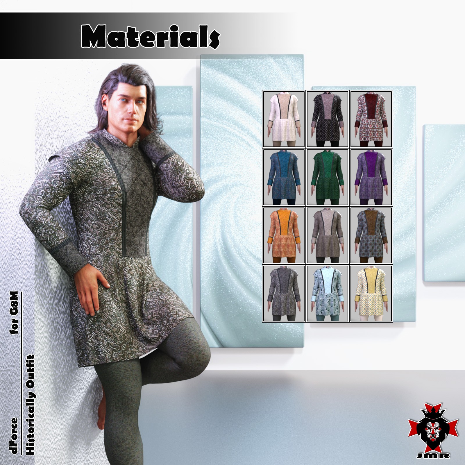 JMR dForce Historically Outfit G8M by N/A