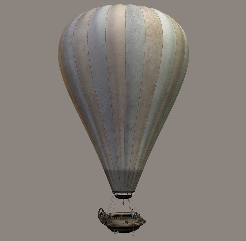 Blob Zeppelin for Daz Studio by N/A