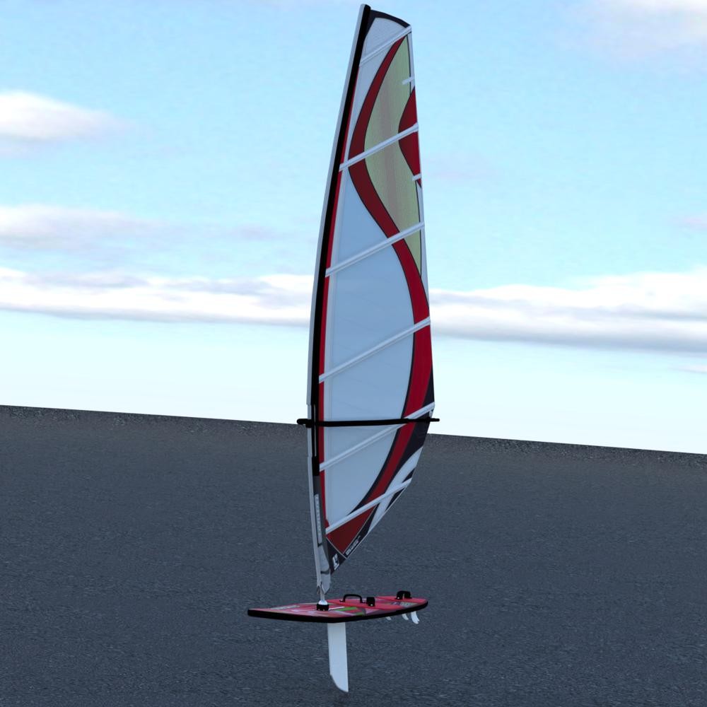 Windsurfer for Poser by N/A