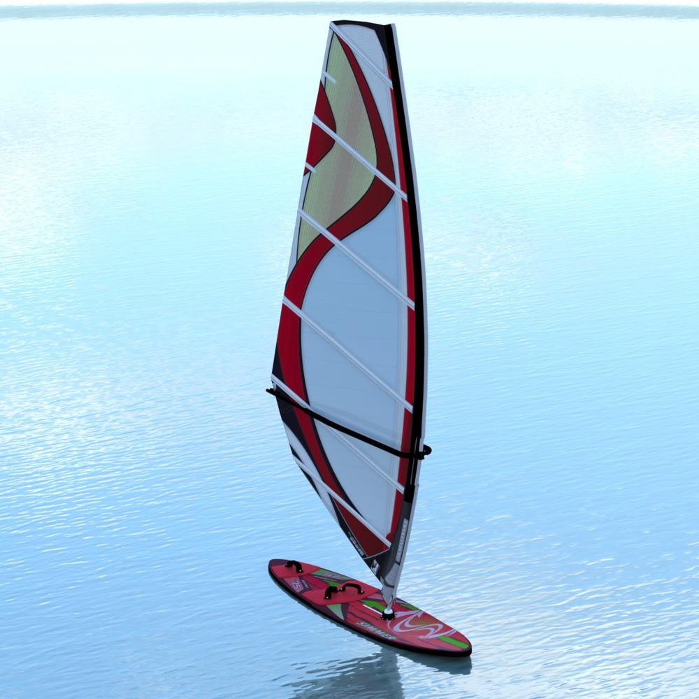 Windsurfer for Poser by N/A