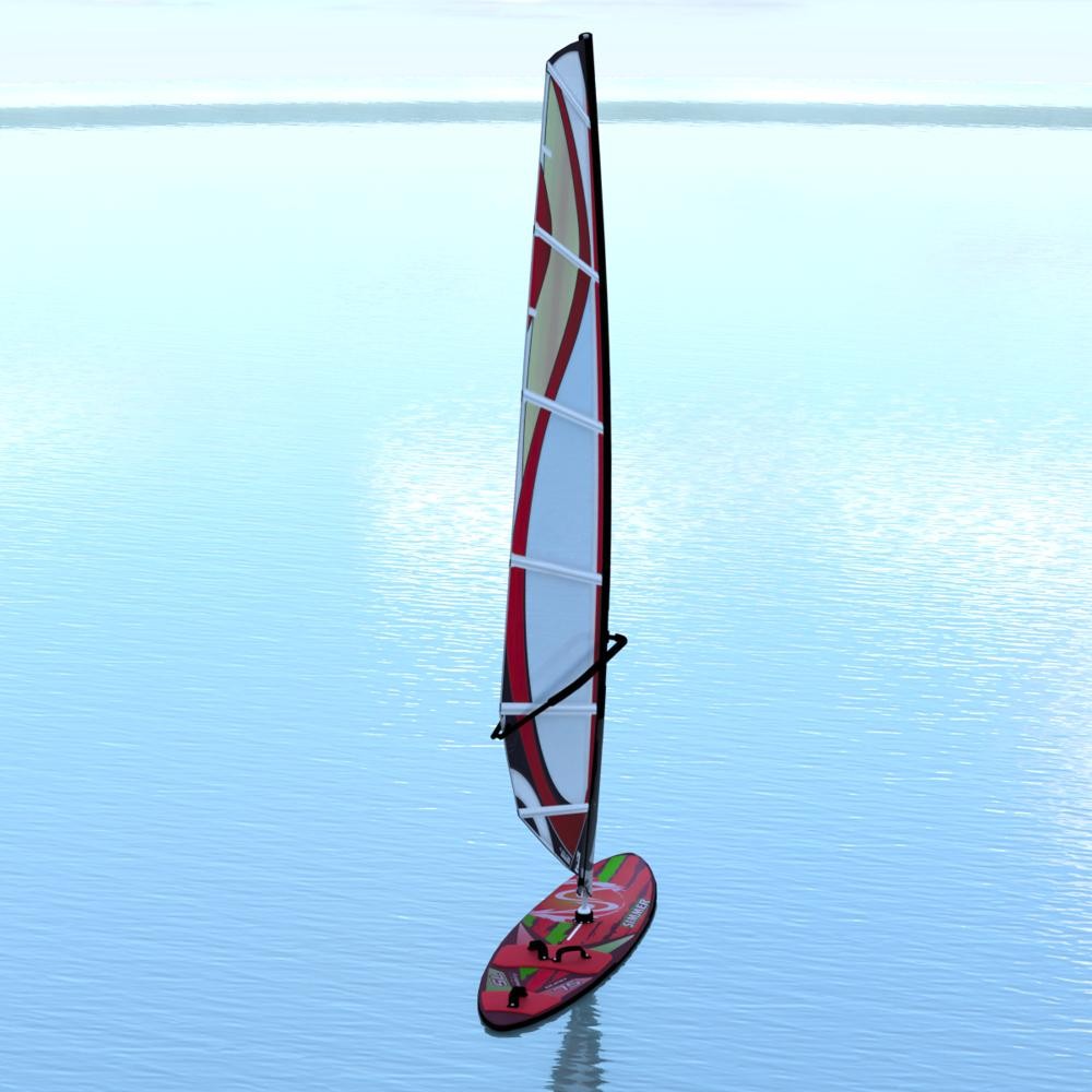 Windsurfer for Poser by N/A