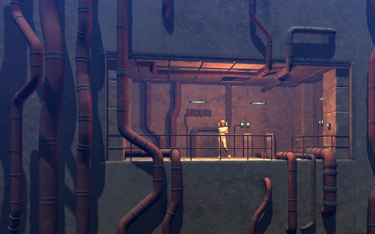 SciFi Round place for Daz Studio by N/A