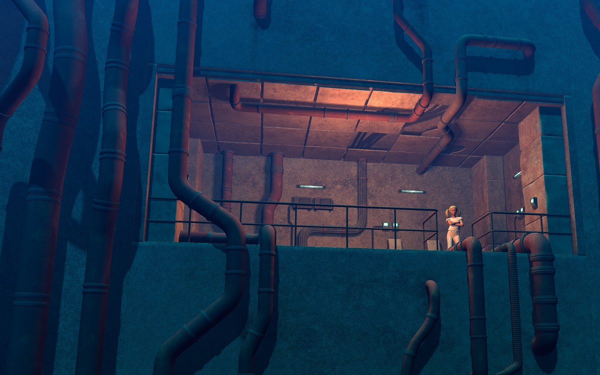 SciFi Round place for Daz Studio by N/A