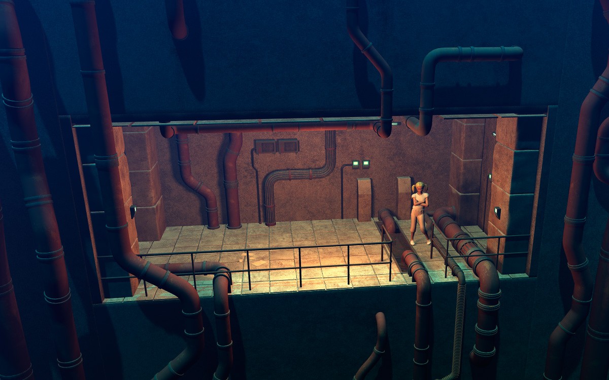 SciFi Round place for Daz Studio by N/A