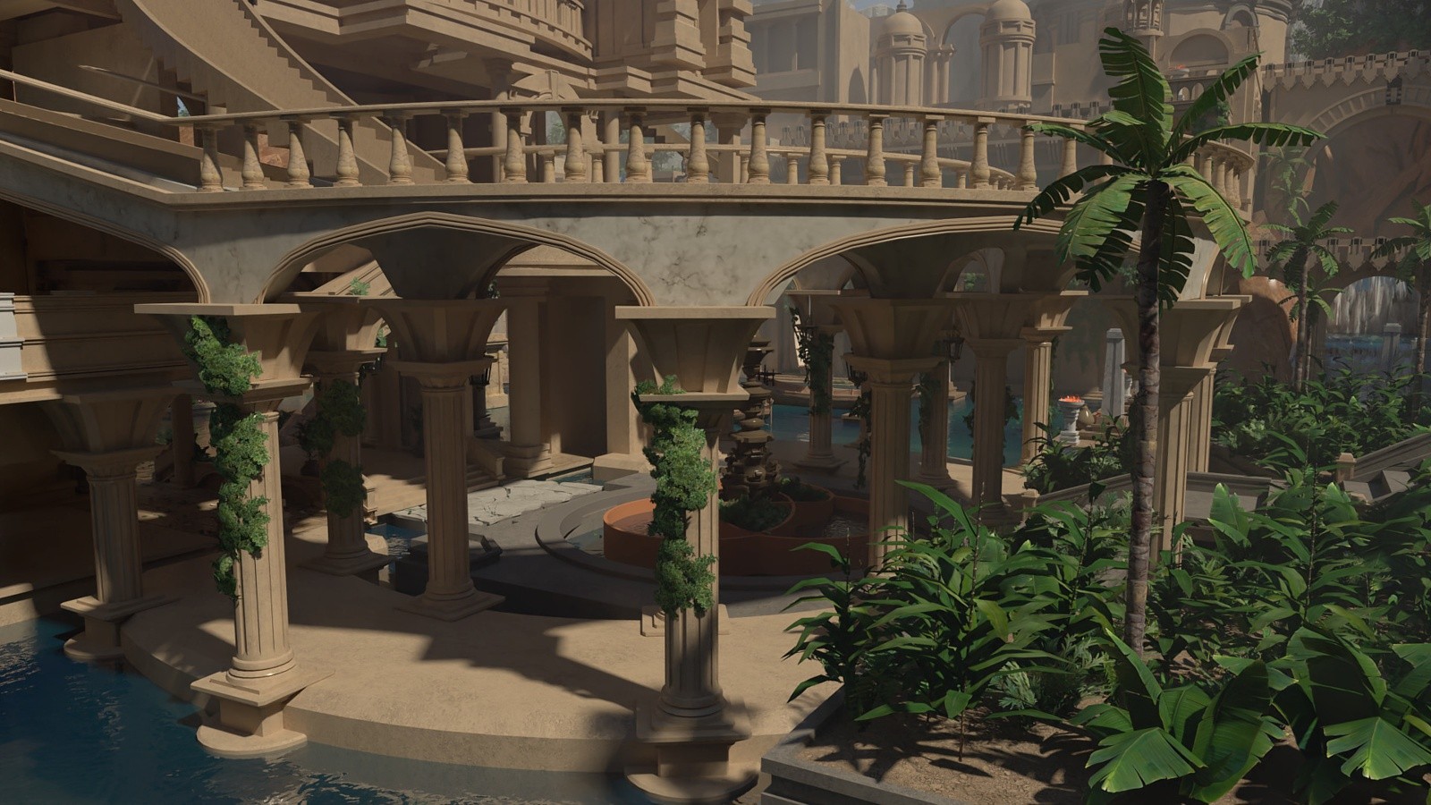 River Temple by N/A