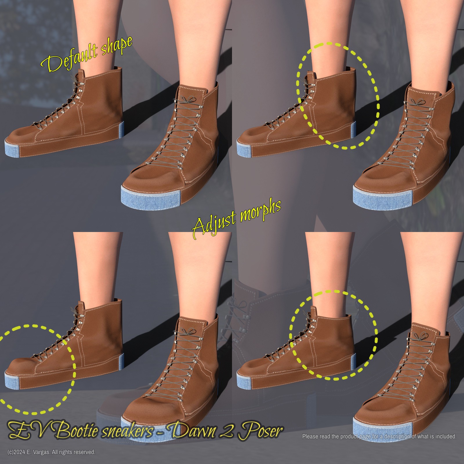 EV Bootie sneakers - Dawn 2 Poser by N/A