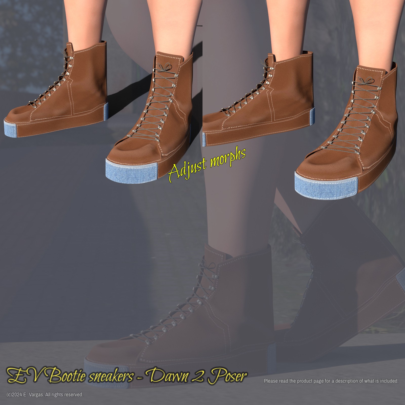 EV Bootie sneakers - Dawn 2 Poser by N/A