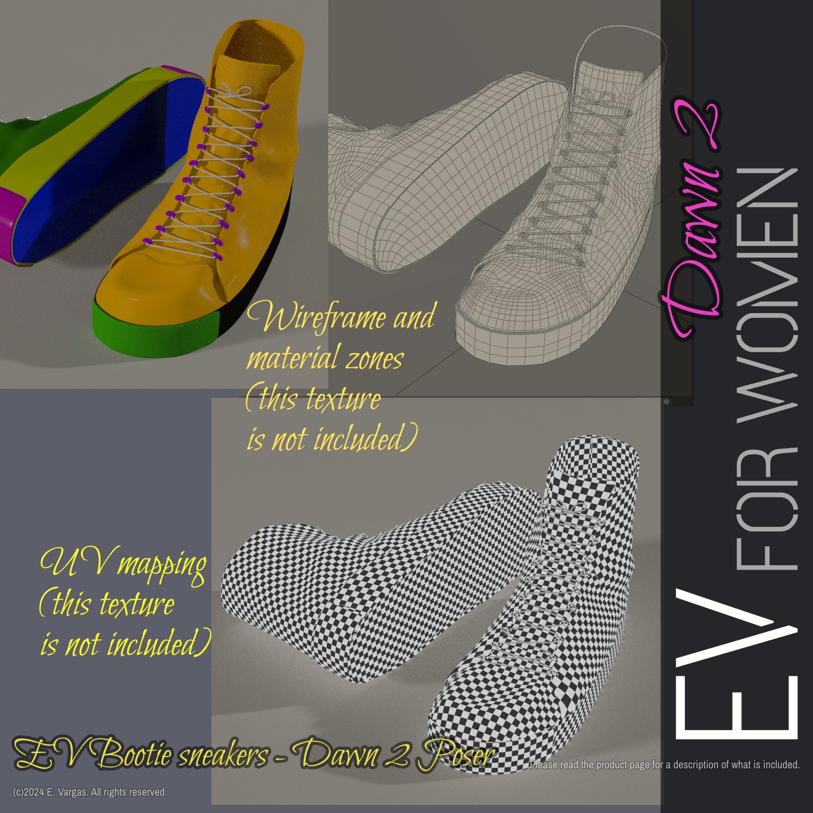 EV Bootie sneakers - Dawn 2 Poser by N/A