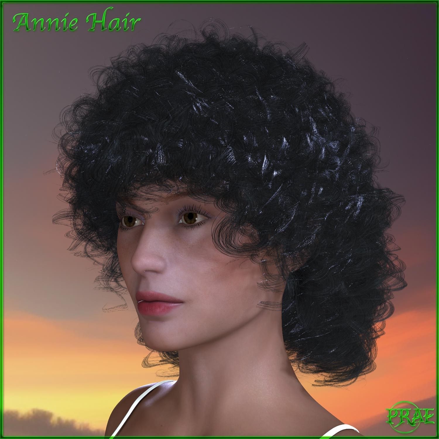 Prae-Annie Hair For Dawn 2 and Poser by N/A