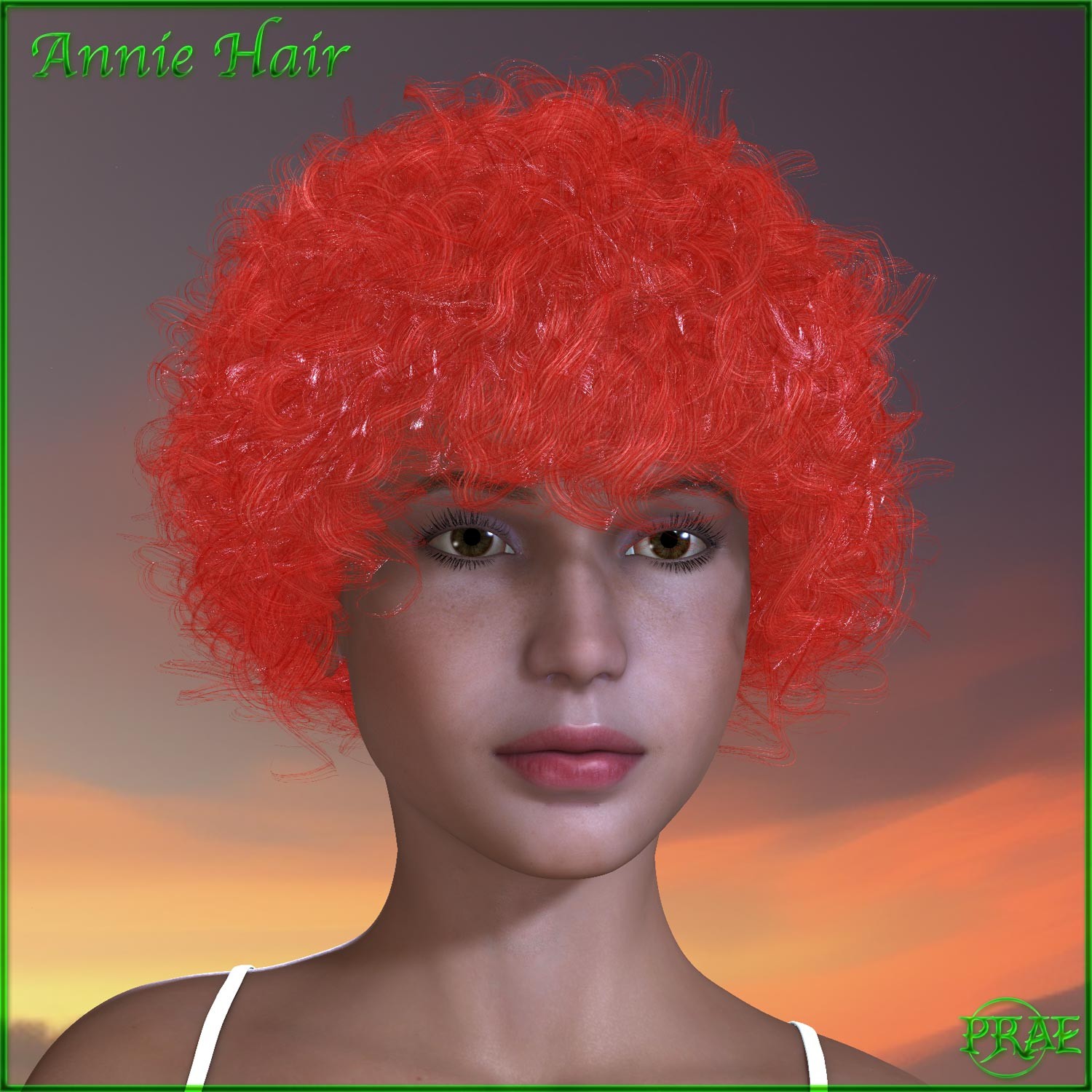 Prae-Annie Hair For Dawn 2 and Poser by N/A